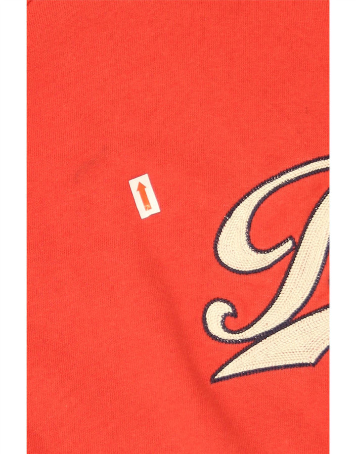 Puma Herre Grafisk Sweatshirt Jumper Medium Rød Bomuld