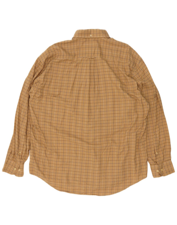 Nautica herreskjorte XL Beige ternet bomuld