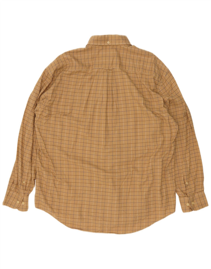 Nautica herreskjorte XL Beige ternet bomuld