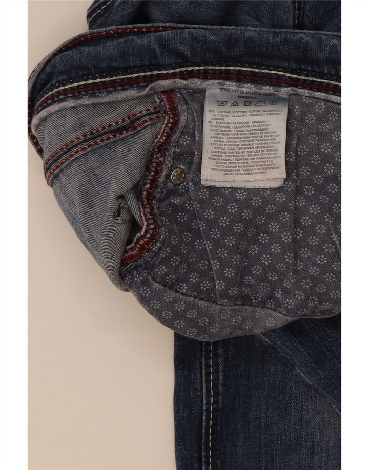 Gas Herre Slim Jeans W36 L34 Blå Bomuld