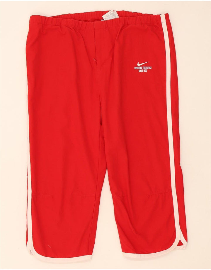 Nike Capri træningsdragt bukser til kvinder UK 14/16 stor rød polyester