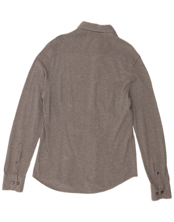 Massimo Dutti Herreskjorte Medium Grey Flecked