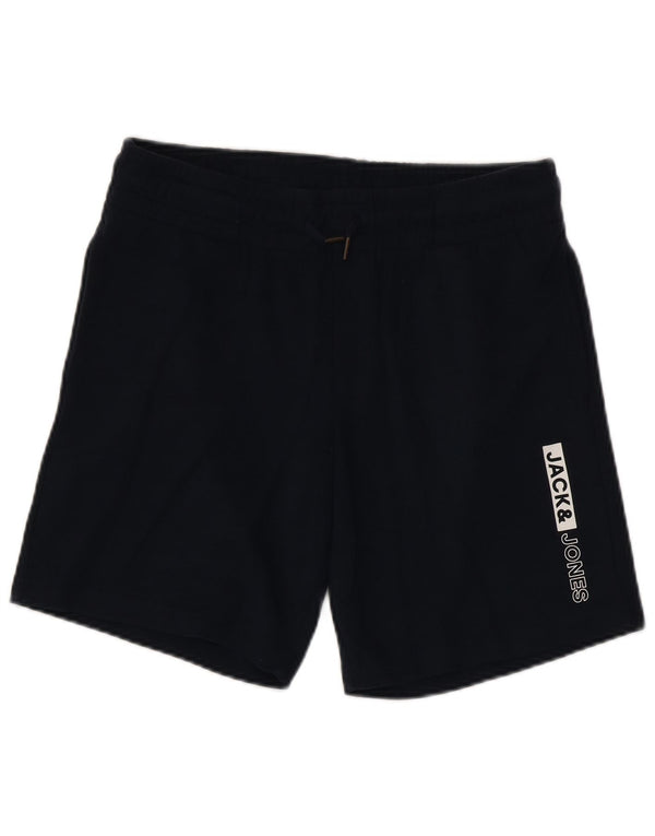 Jack & Jones Herre grafiske sportsshorts Medium marineblå bomuld