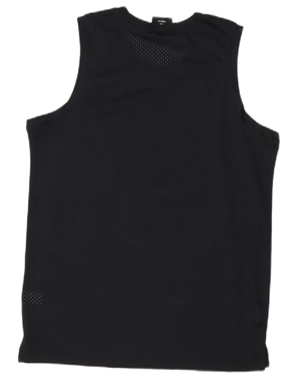 NBA Boys Brooklyn Nets Grafisk Vest Top 15-16 År Sort Polyester
