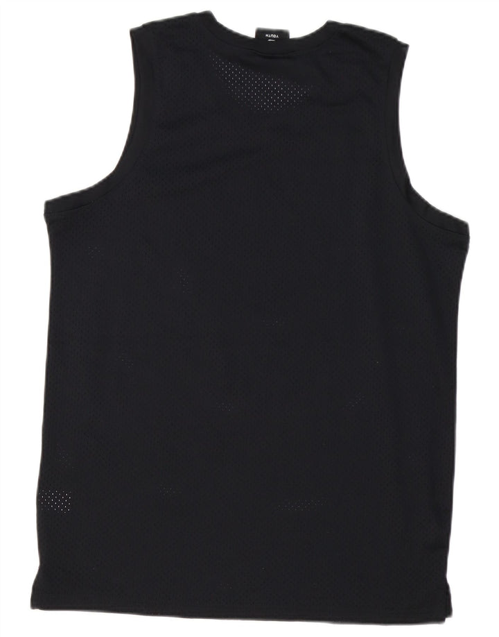NBA Boys Brooklyn Nets Grafisk Vest Top 15-16 År Sort Polyester