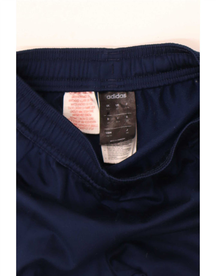 Adidas drenge Climalite træningsdragt bukser 7-8 år marineblå polyester