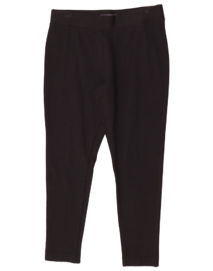 Marks & Spencer Short Leggings til kvinder UK 12 Medium Black Viscose