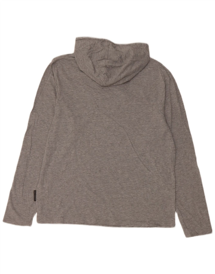 French Connection Herre Regular Fit Sweatshirt Jumper Medium Grå Bomuld