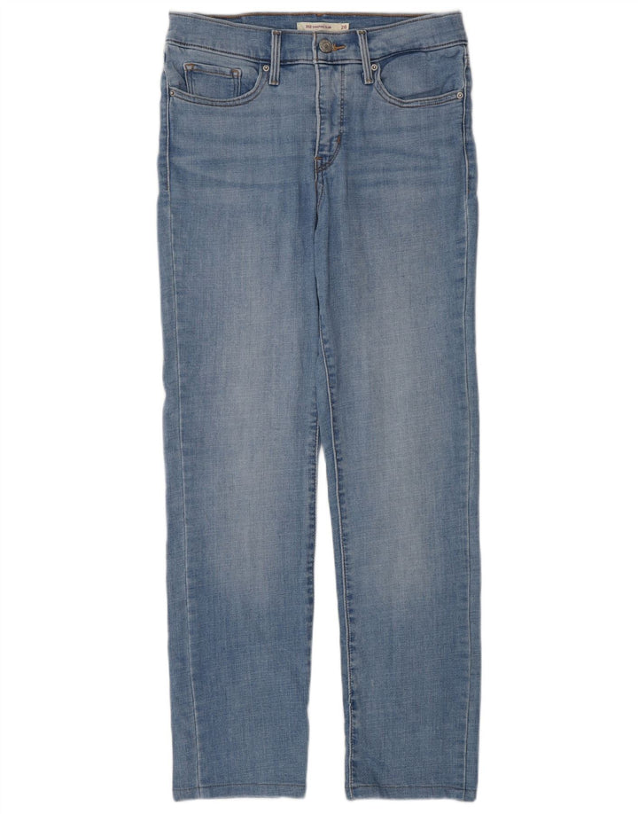 Levi's Dame 312 Shaping Slim Jeans W28 L27 Blå Bomuld