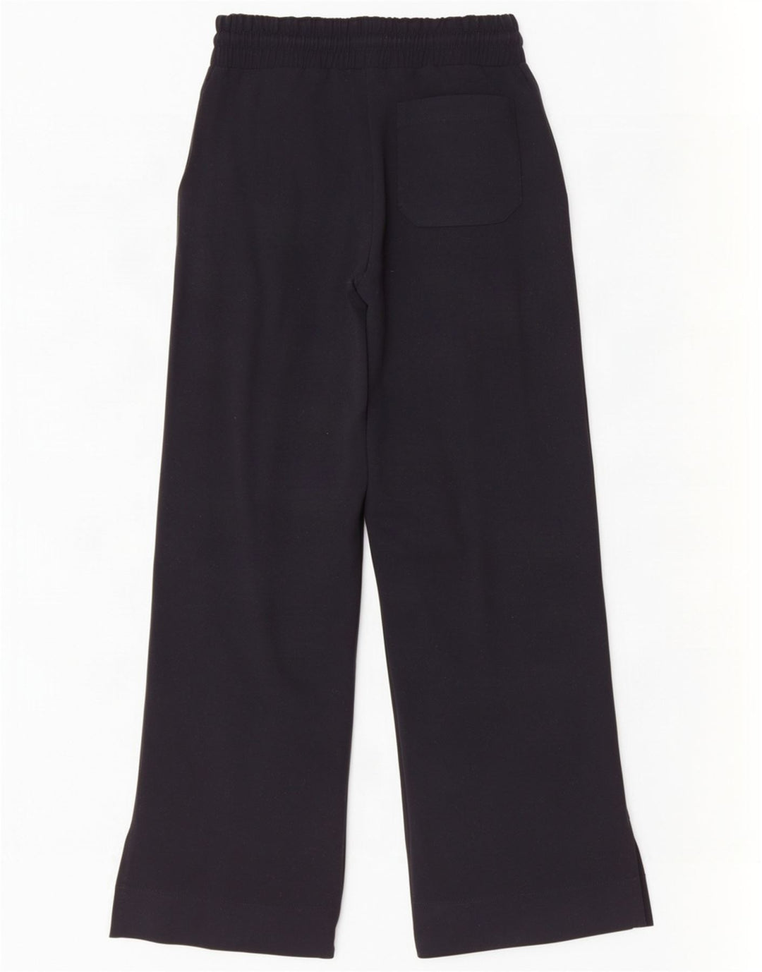 Reiss Womens Tracksuit Bukser med brede ben UK 10 Small Black Polyester