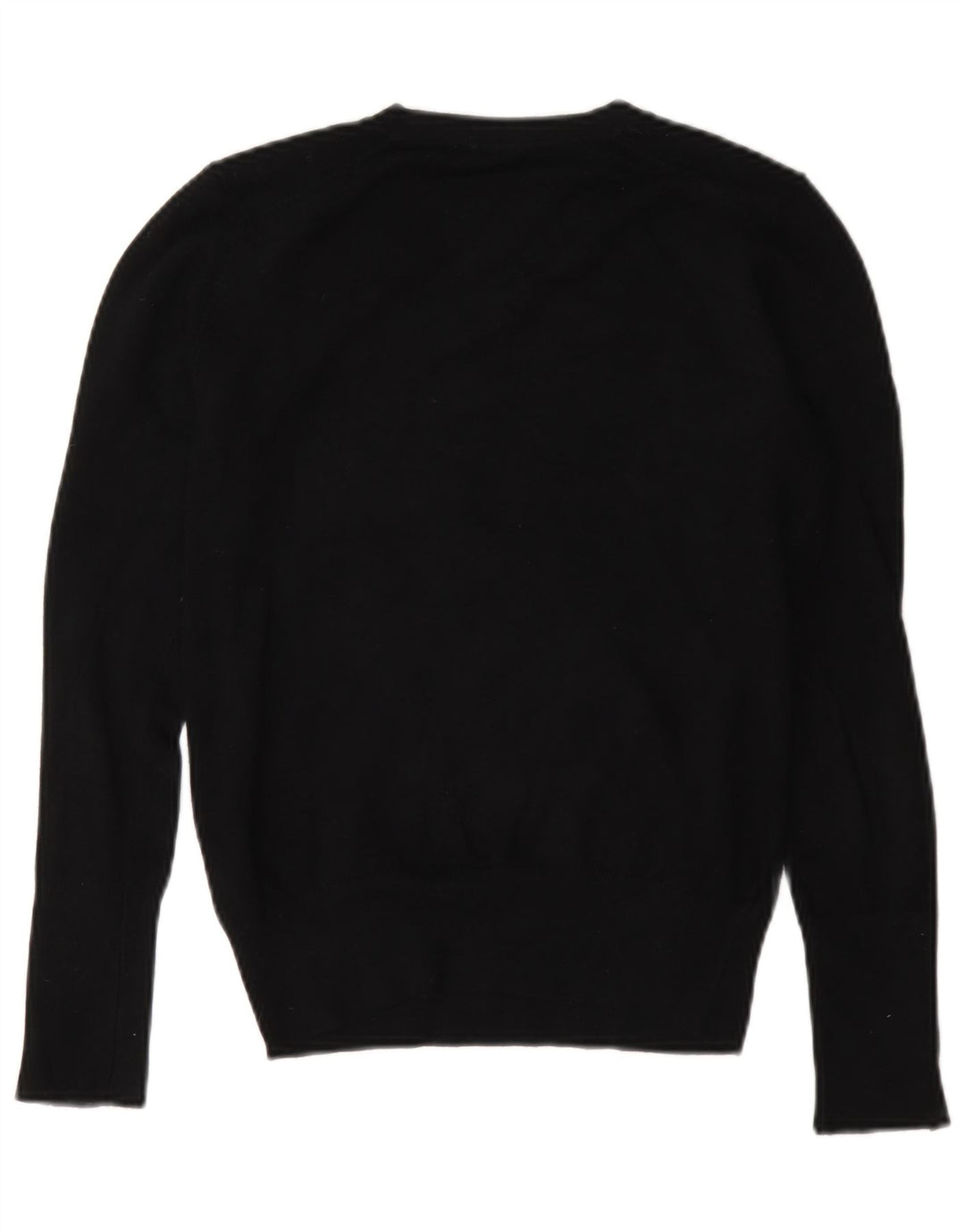Zara dametrøjetrøje med rund hals DK 14 Medium Sort viskose