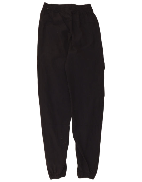 Nike Womens Graphic Cargo træningsdragt Bukser Joggers UK 4 XS sort nylon