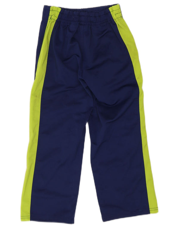 Puma Boys træningsdragt bukser 8-9 år Small Navy Blue Colourblock