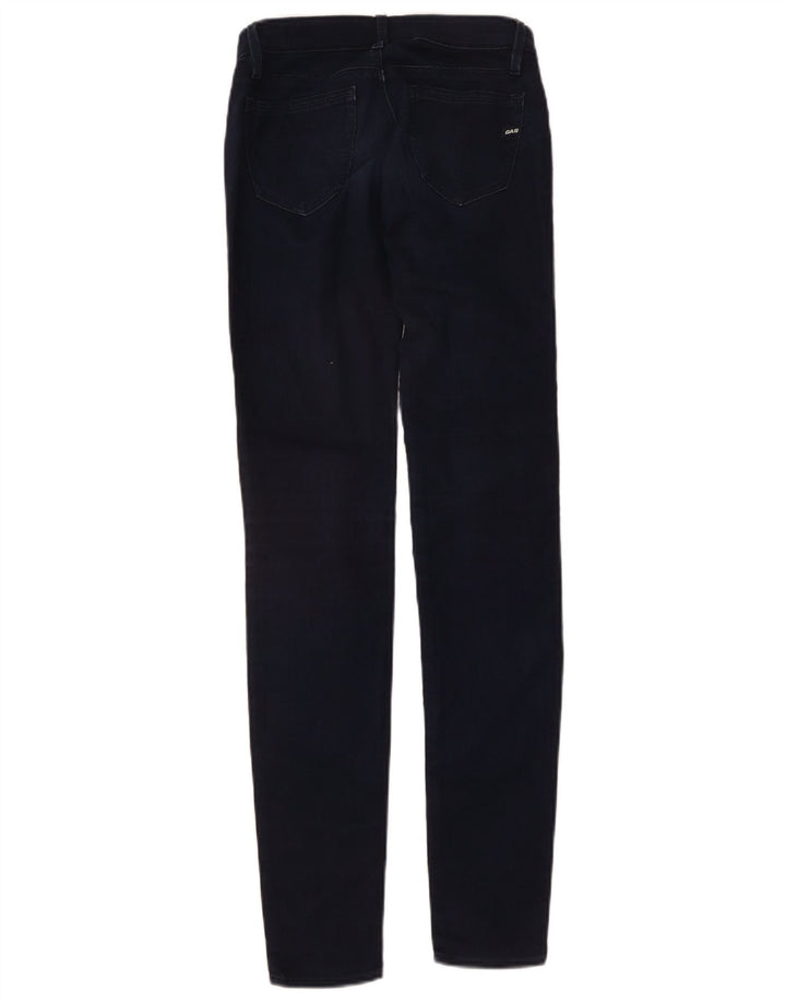 GAS Dame Sumatra Slim Jeans W25 L32 Marineblå Bomuld