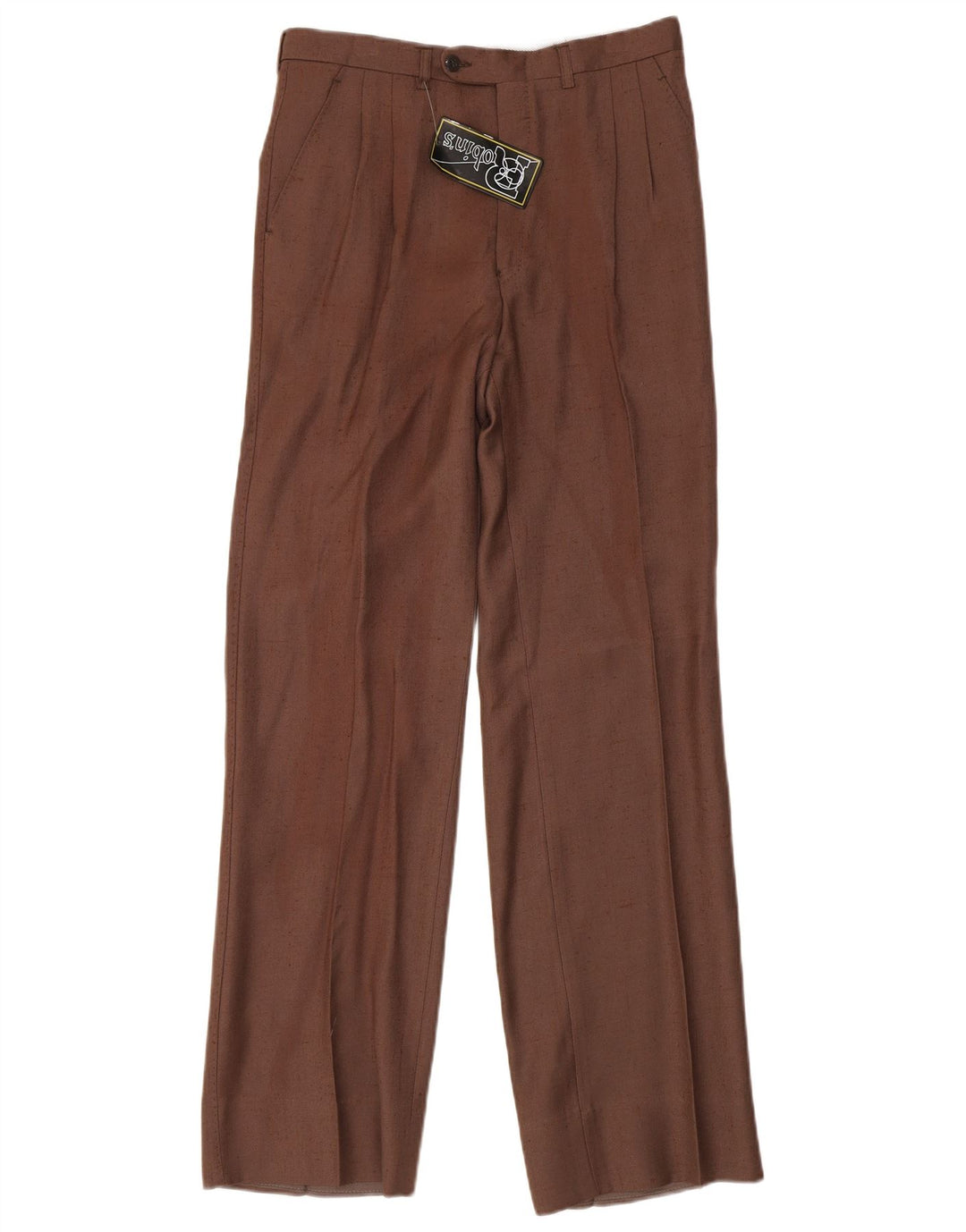 Robin's Herre Pegged Suit Bukser IT 48 Medium W30 L32 Brun Viscose