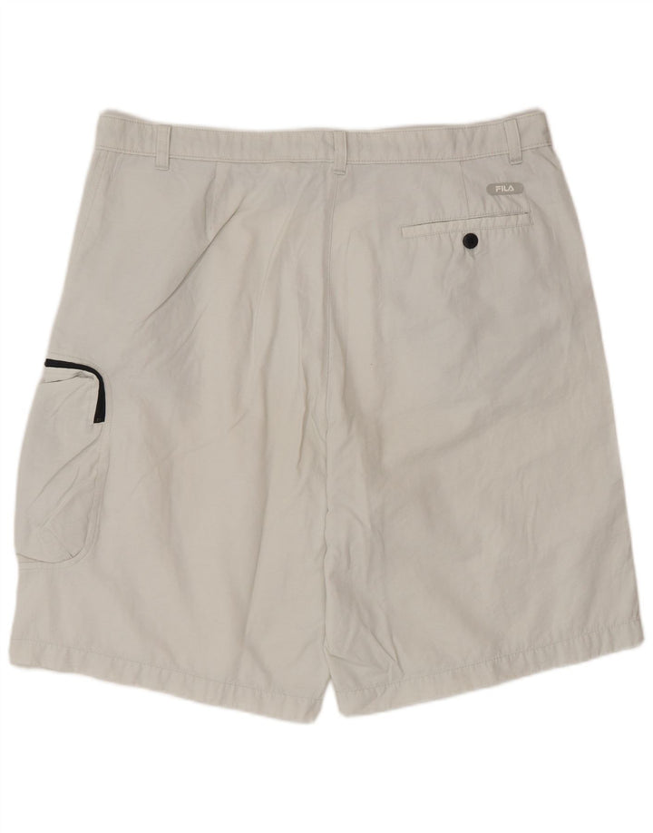 Fila Herre Cargo Shorts IT 54 2XL W38 Hvid
