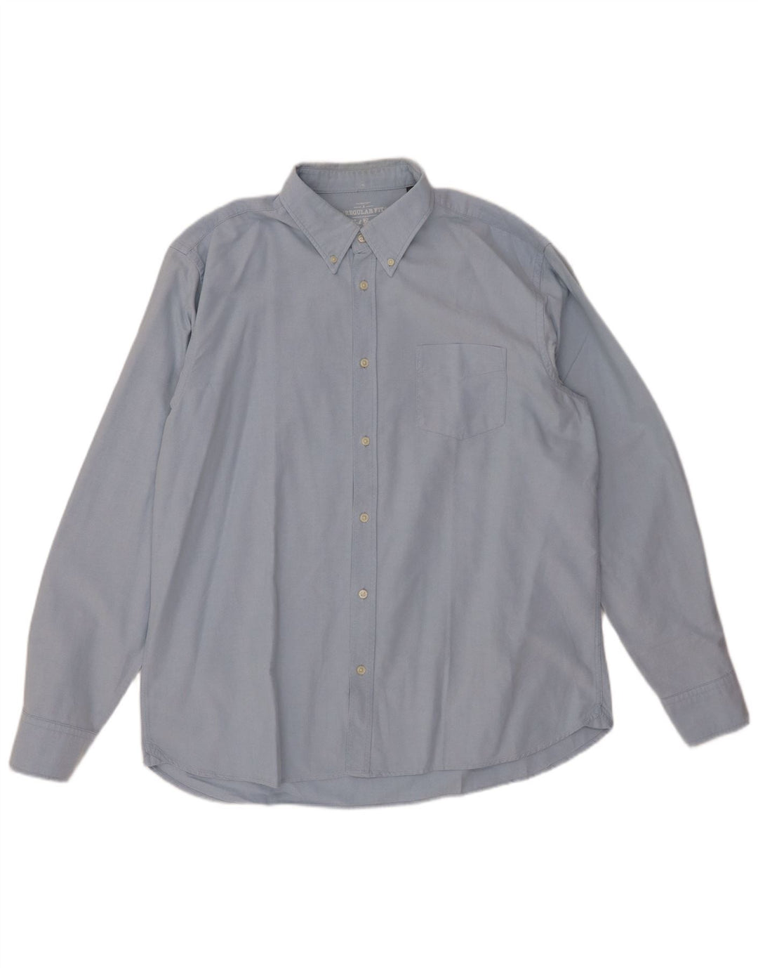 OVS Herre Sun Faded Regular Fit skjorte 2XL Blå