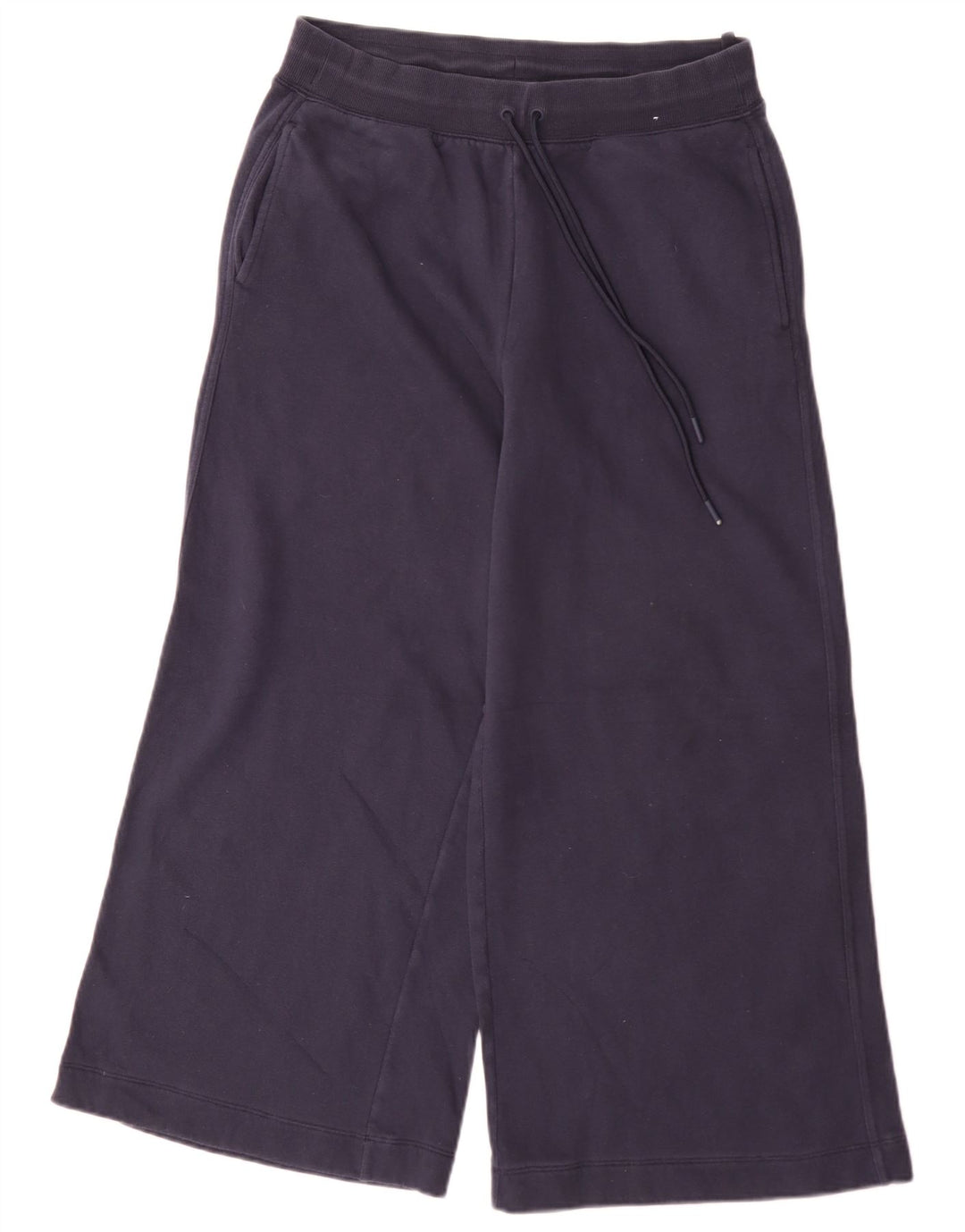 Marks & Spencer Womens Crop træningsdragt Bukser UK 12 Medium Navy Blue
