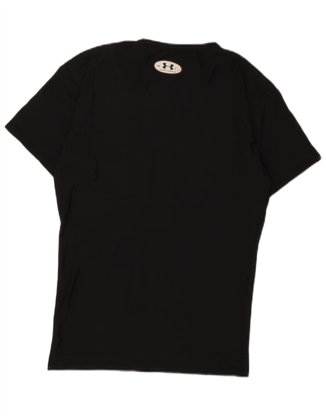 Under Armour Herre T-Shirt Top Lille Sort Bomuld