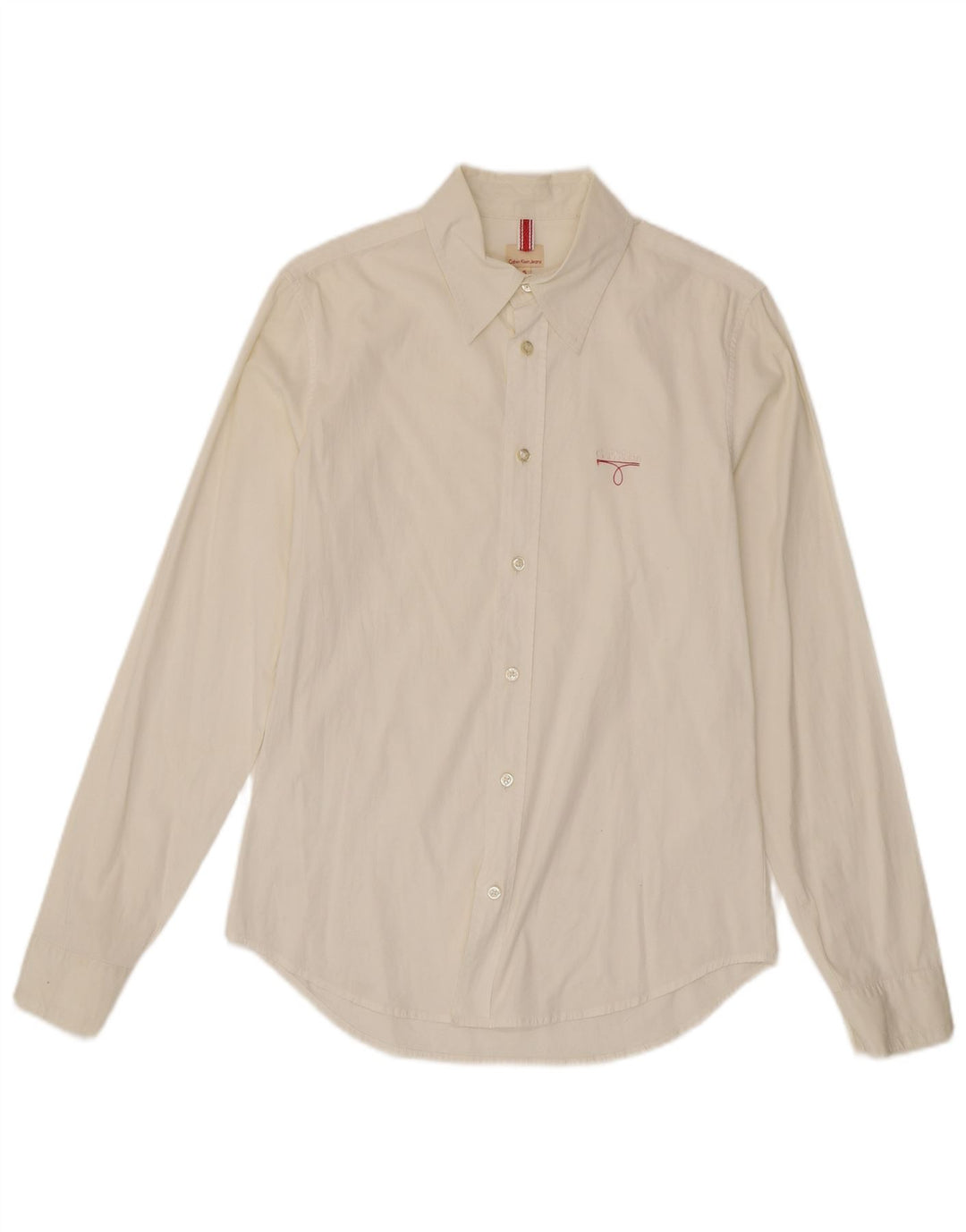 Calvin Klein Jeans Herreskjorte lille hvid