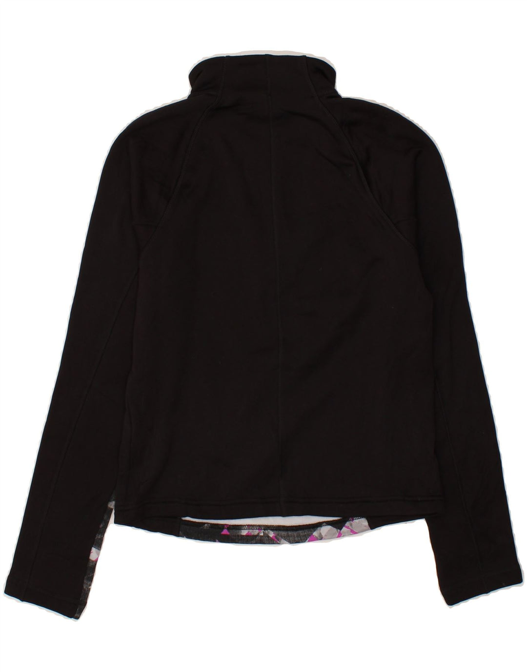 FILA Womens Pullover Tracksuit Top UK 10 Small Black Colourblock Vintage Fila and Second-Hand Fila from Messina Hembry 