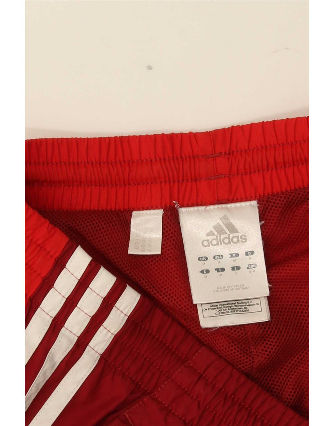 Adidas Træningsdragt til mænd Joggers Medium Rød Polyester