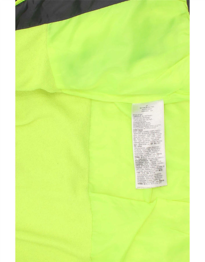Nike drenge hættepolstret jakke 3-4 år grå polyester