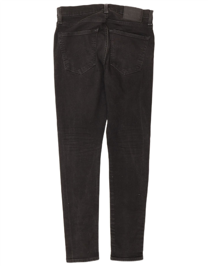 LEVI'S Skinny Tapered Jeans til mænd W32 L32 Sort bomuld