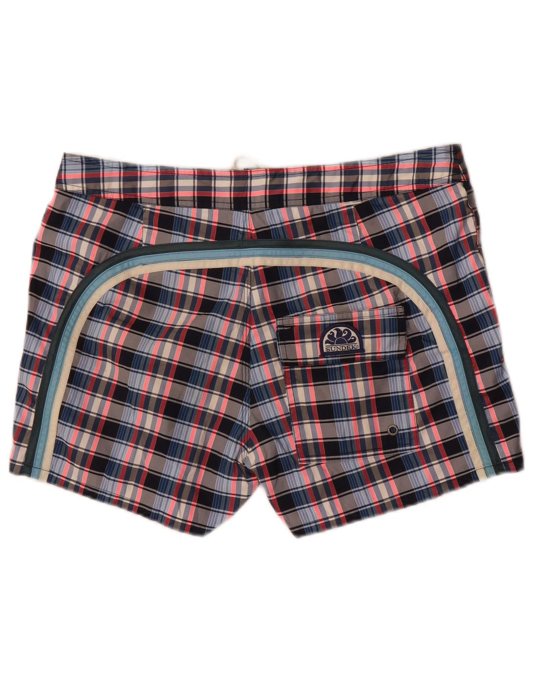 Sundek Herre badeshorts Stor Flerfarvet Ternet