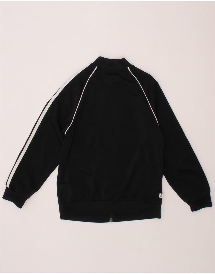 ADIDAS Boys Tracksuit Top Jacket 3-4 Years Black Polyester Vintage Adidas and Second-Hand Adidas from Messina Hembry 