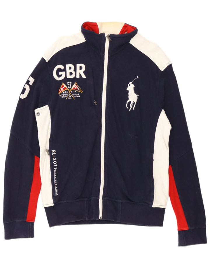 Polo Ralph Lauren Herre træningsdragt Topjakke Medium Navy Blue Colourblock