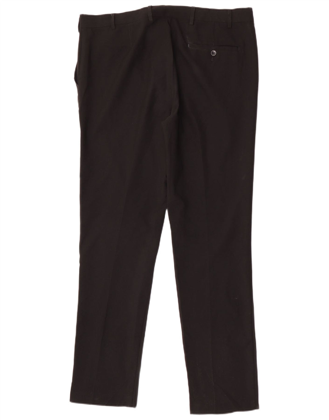 Marks & Spencer Herre Slim Chino Bukser W38 L33 Sort Polyester