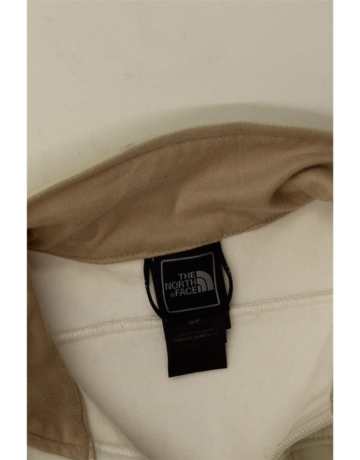 The North Face Dame træningsdragt Topjakke UK 10 Small Beige Polyester