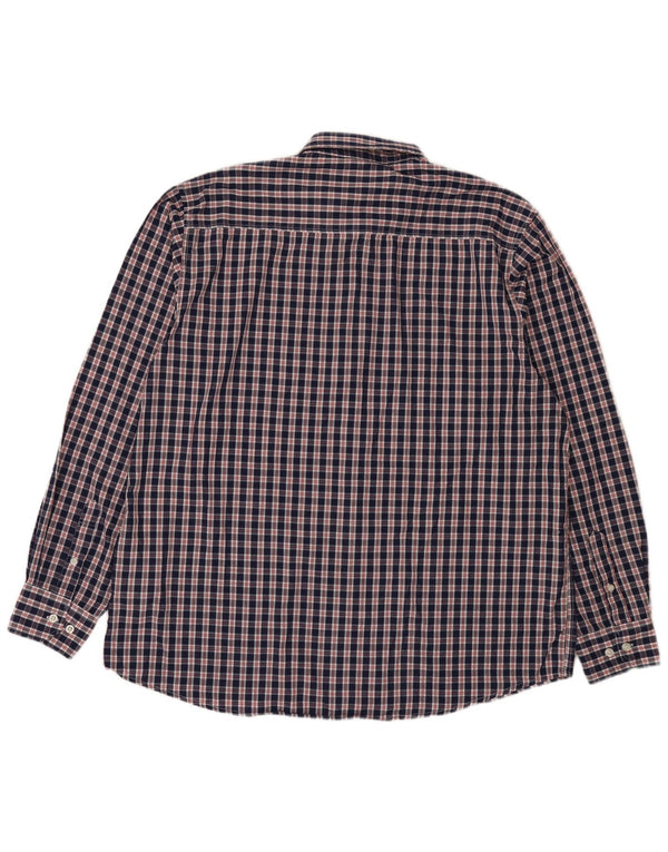 Pierre Cardin herre Regular Fit skjorte 3XL marineblå polyester