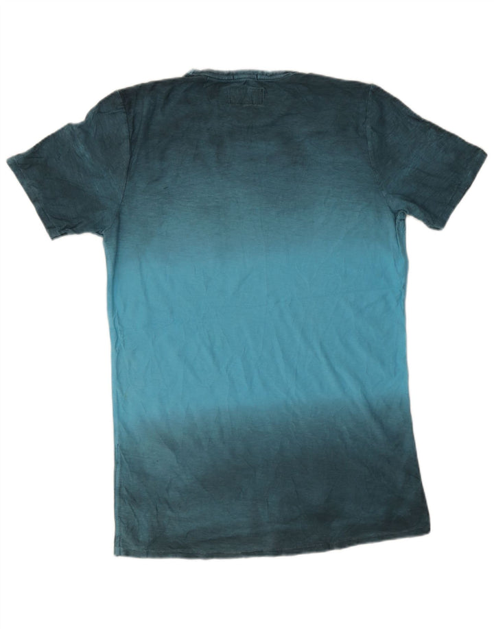 Superdry Herre T-shirt Top Large Blue Tie Dye