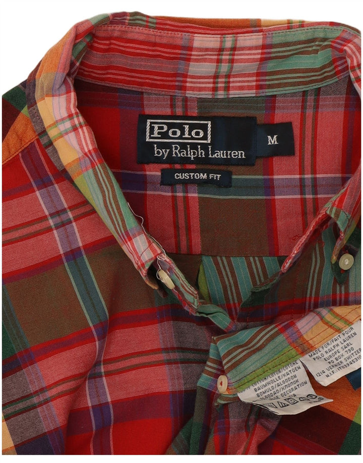 Polo Ralph Lauren Herre Custom Fit skjorte medium flerfarvet ternet bomuld