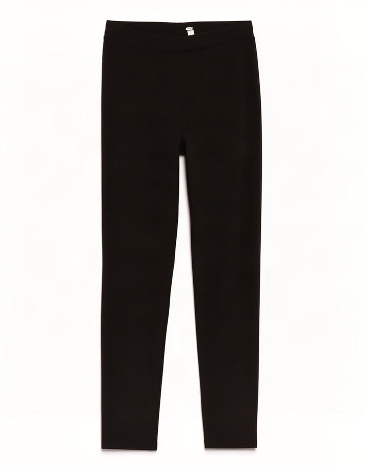 Adidas Womens Leggings UK 10 Small Black Polyester