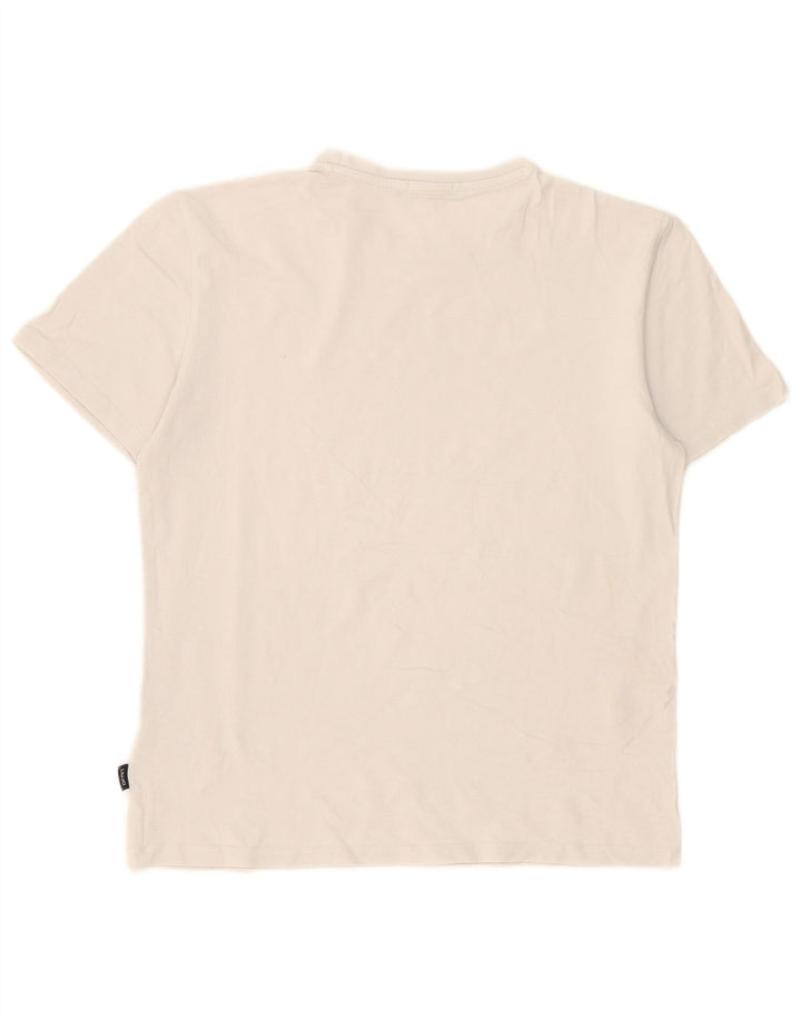 Liu Jo Herre grafisk T-shirt Top Lille hvid bomuld