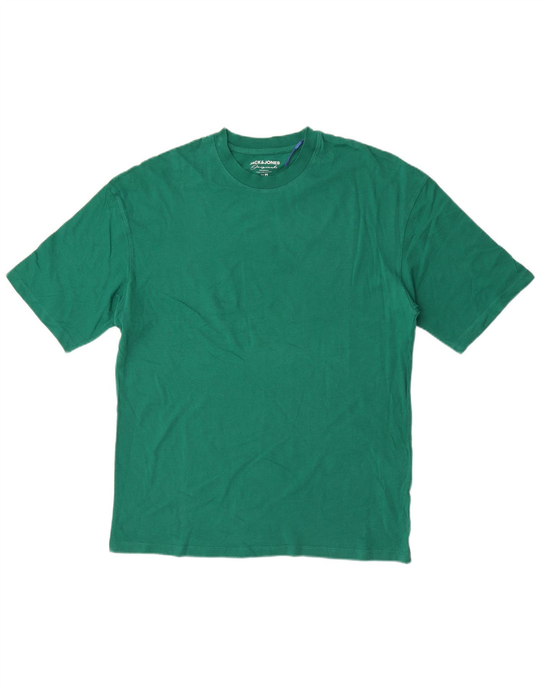 Jack & Jones Herre Regular T-Shirt Top Medium Green Bomuld