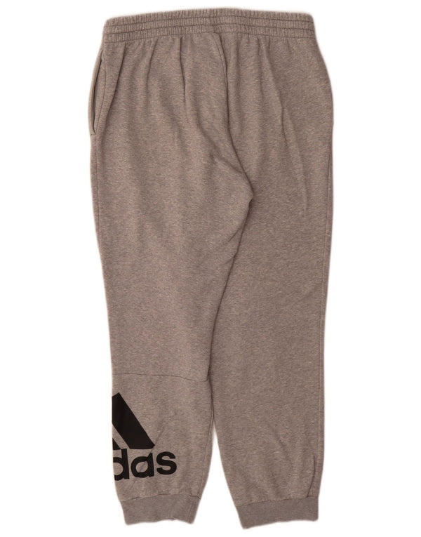 Adidas Herre grafisk træningsdragt Bukser Joggers Large Grå Flecked Bomuld