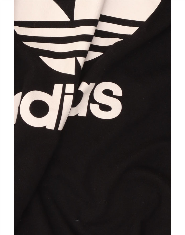 Adidas Herre grafisk T-shirt top lille sort bomuld