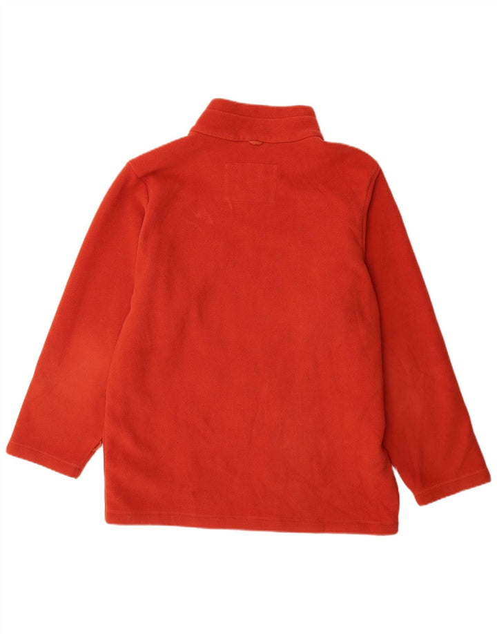 TIMBERLAND Mens Fleece Jacket UK 44 2XL Red Polyester
