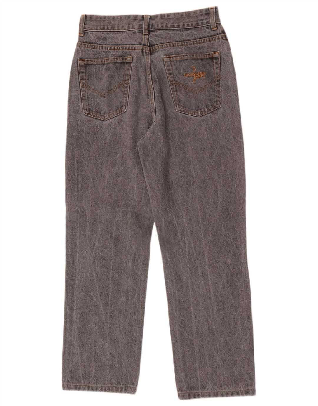 Trussardi Lige Jeans til kvinder W30 L27 Grå Bomuld