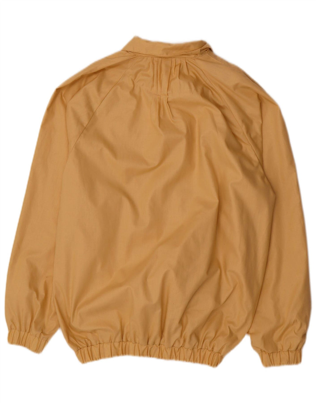 VINTAGE Bomberjakke til mænd UK 38 Medium Beige Polyester