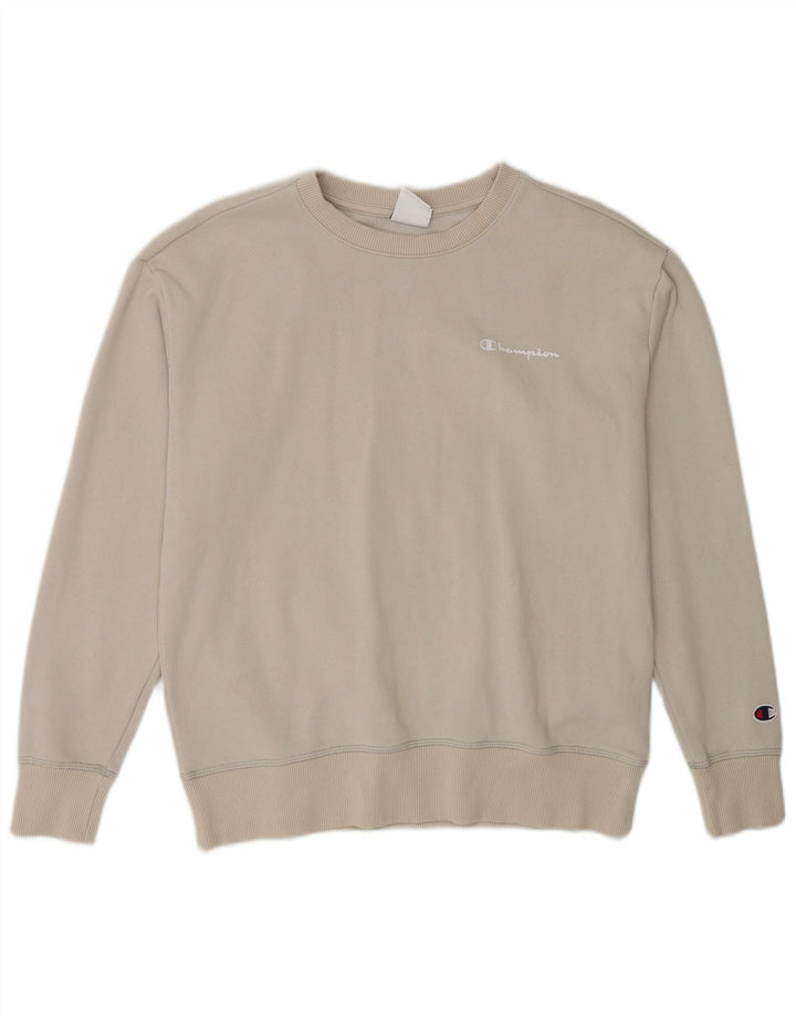 Champion Herre Sweatshirt Jumper XS Grå Bomuld