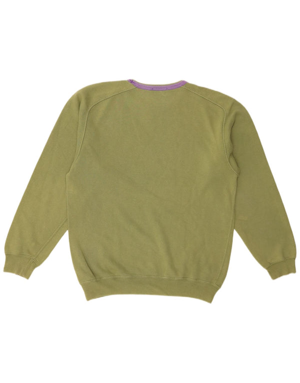 AMERICAN SYSTEM Herre Sweatshirt Jumper Small Khaki Bomuld