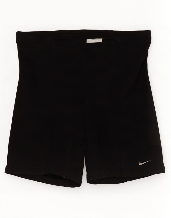 Nike sportsshorts til kvinder UK 14 medium sort polyester
