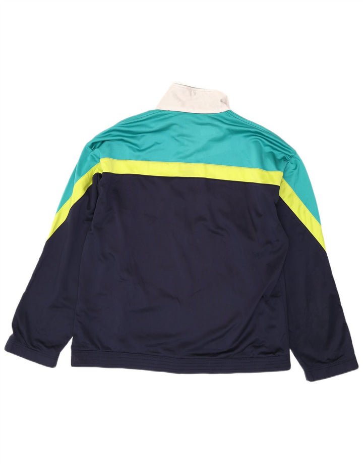 Sergio Tacchini Herre træningsdragt Topjakke XL Navy Blue Colourblock