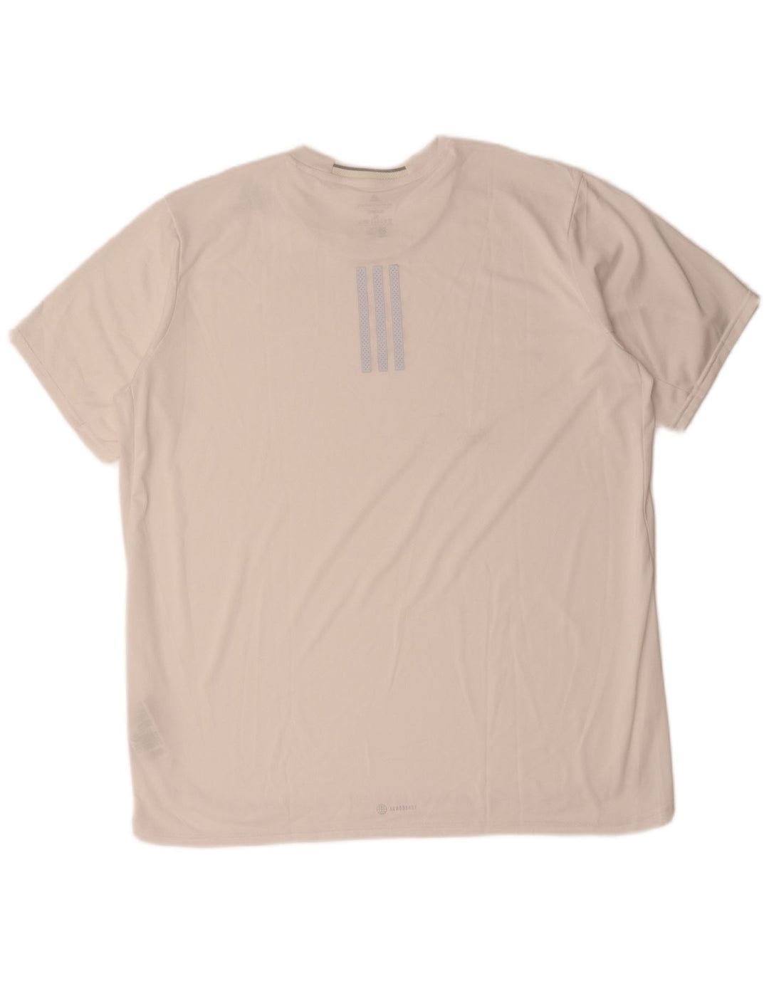 ADIDAS Mens T-Shirt Top XL White Polyester