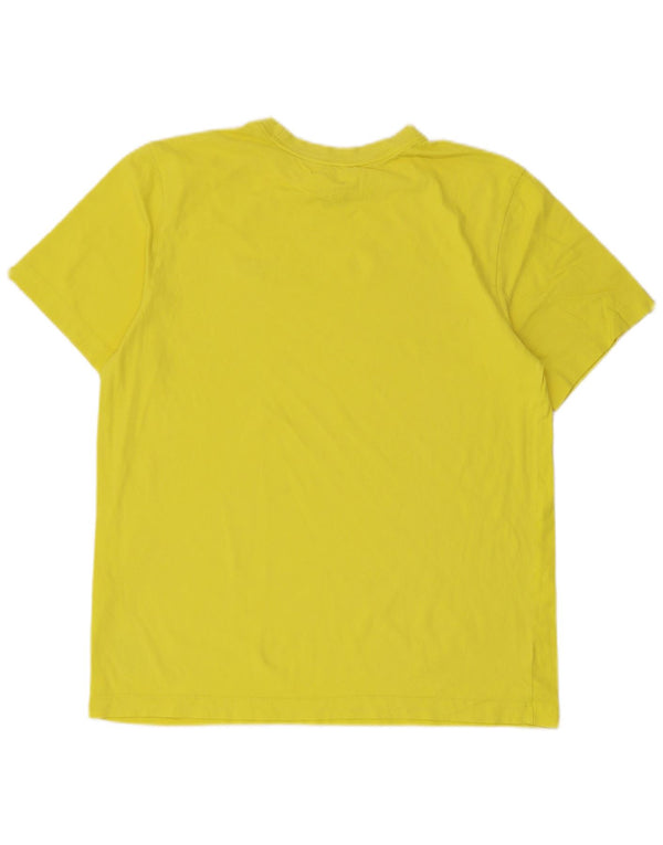 Nike Herre T-shirt Top Medium Gul Bomuld